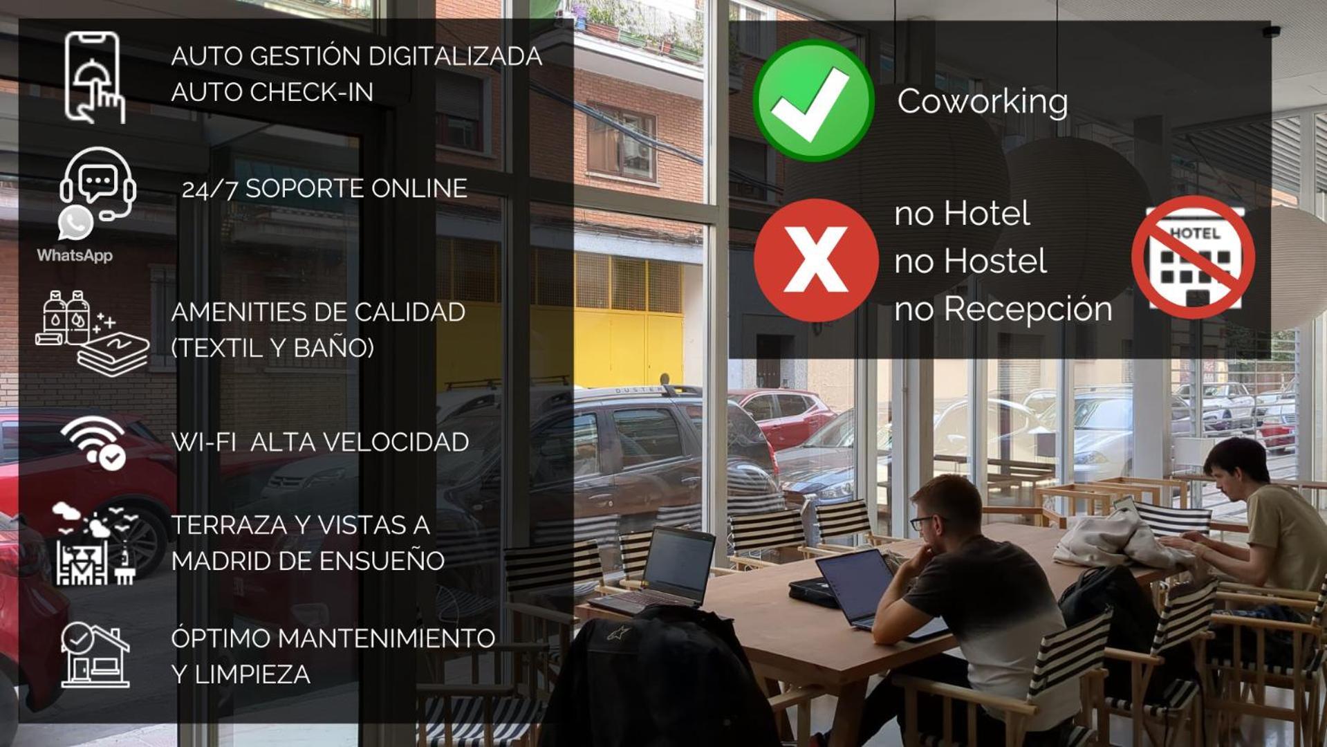 Madrid Live Coworking - Self Service - Dış mekan fotoğraf